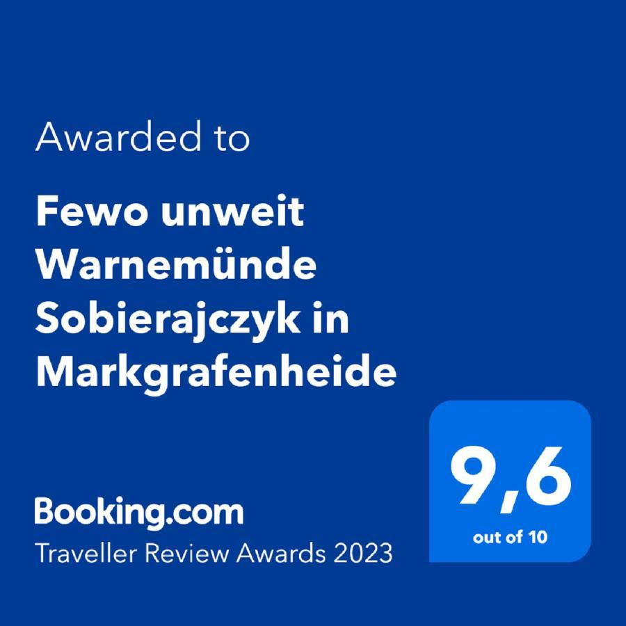 Fewo Unweit Warnemuende Sobierajczyk In Markgrafenheide Rostock Dış mekan fotoğraf